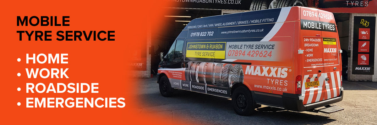 Mobile Tyre Service - Home, Work, Roadside, Emergencies